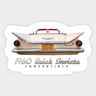 1960 Buick Invicta Convertible Sticker